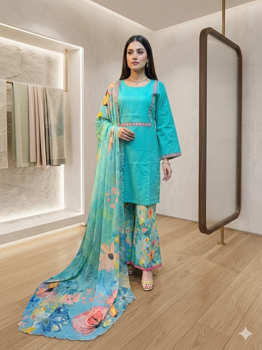 traditional three-piece outfit